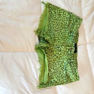 Designer Klique B Daisy dukes (short shorts)